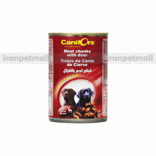 کنسرو گوزن کنیفورس سگ به شکل حبه 410gr