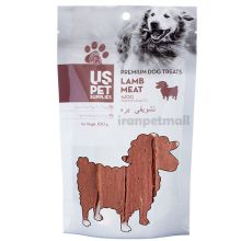 تشویقی سگ ورقه بره 100 گرمی برند US PET بسته 4 عددی